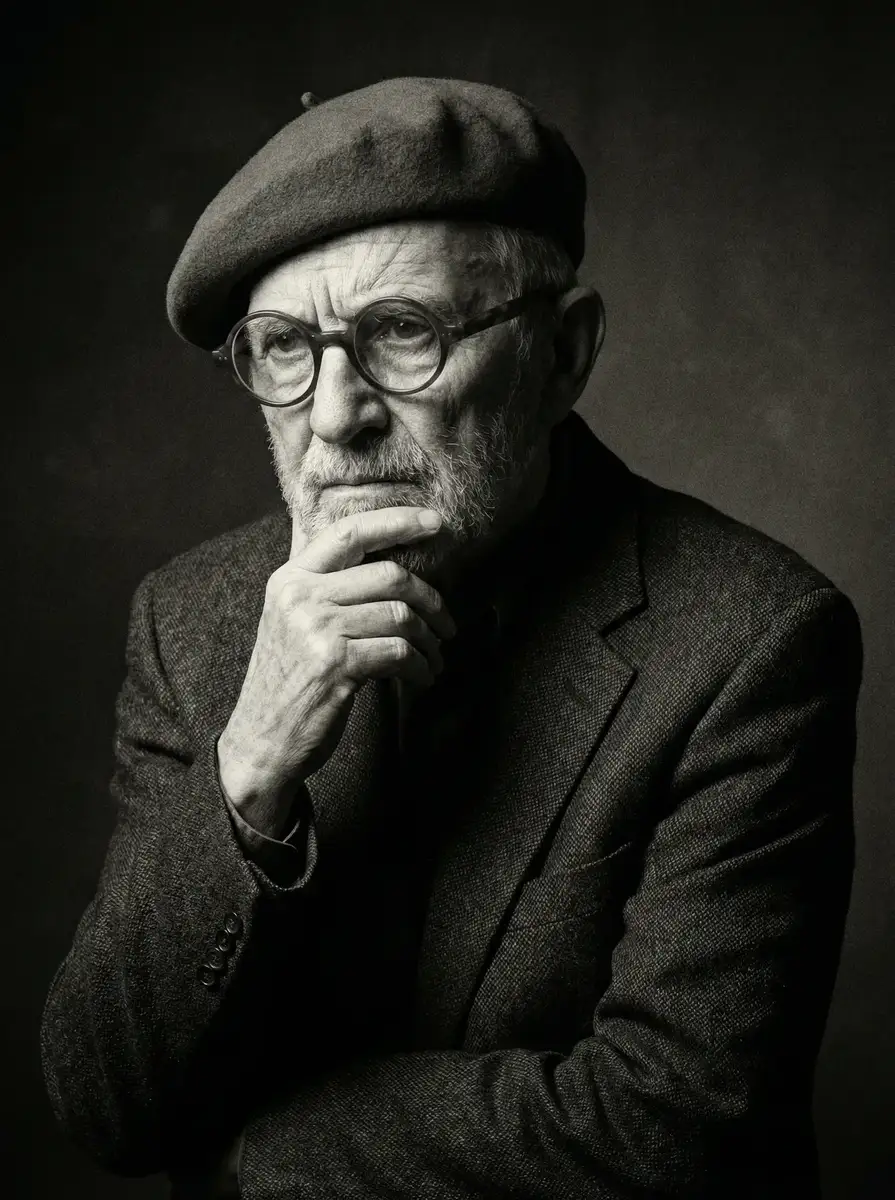 电影导演黑白肖像 - 今日致敬的 同人动漫 领域先驱